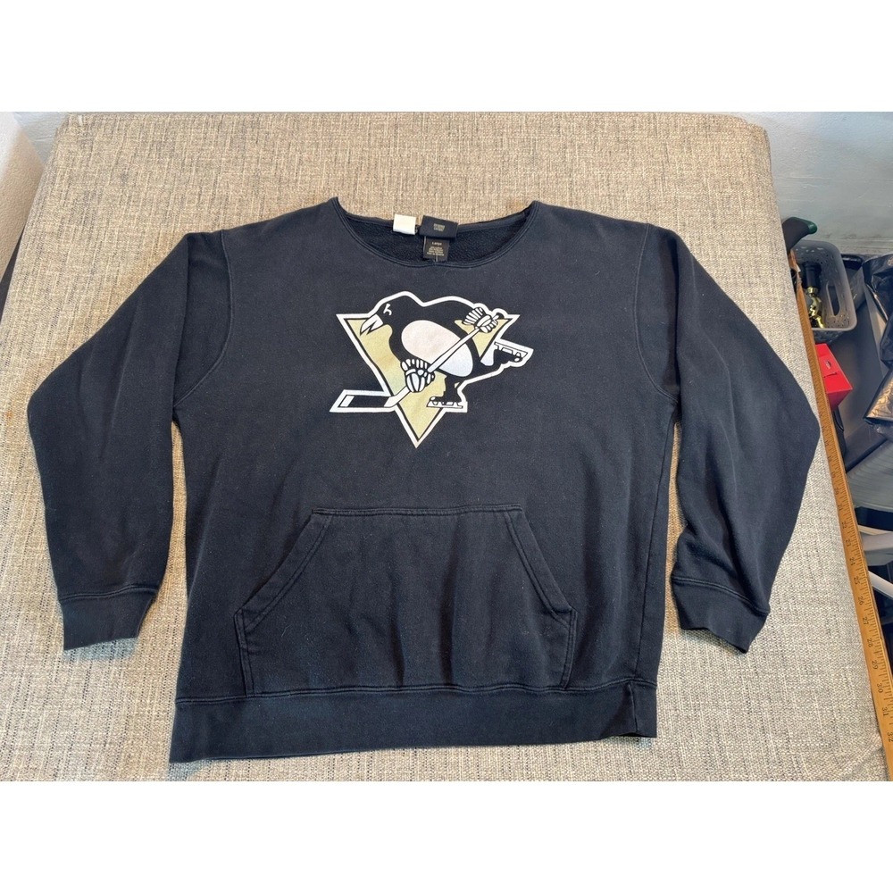 PITTSBURGH PENGUINS‎ Old Time Hockey VINTAGE sweatshirt NHL hockey XXL